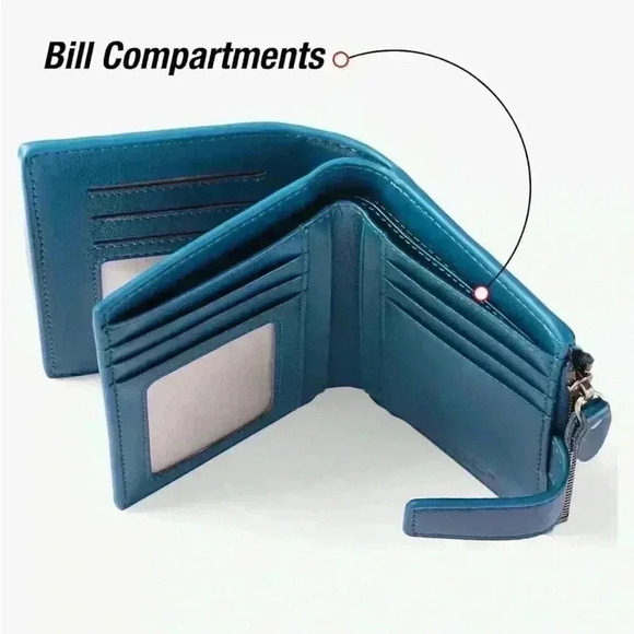 GRAY LEATHER WALLET - Picture 14 of 14